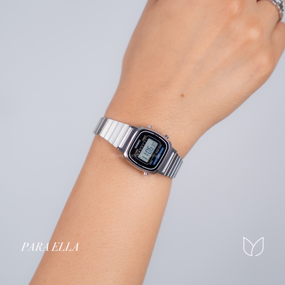 Reloj Casio Pareja A158wa La670wa Retro Time Duo