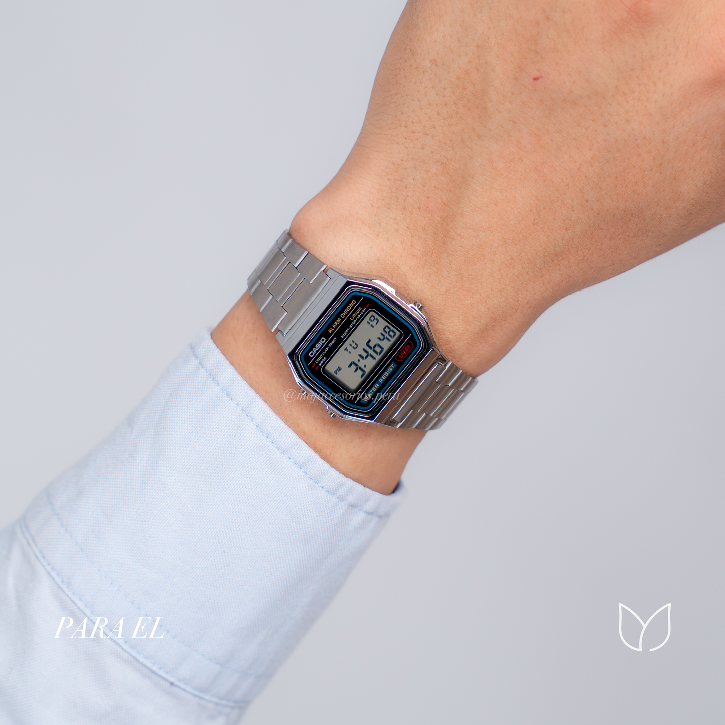 Reloj Casio Pareja A158wa La670wa Retro Time Duo