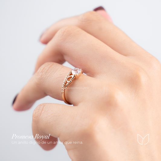 Anillo Promesa Royal — Un amor digno de reinar