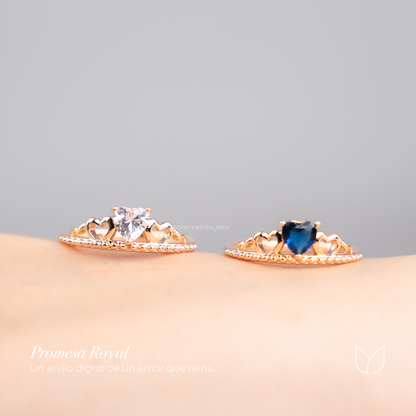 Anillo Promesa Royal — Un amor digno de reinar