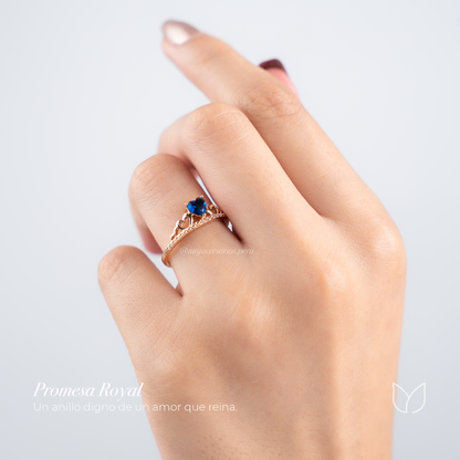 Anillo Promesa Royal — Un amor digno de reinar